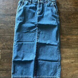 Old Navy‎ Blue Jeans Womens Denim Skirt Size 10